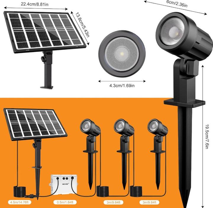 Produktbild Lumina Swiss Gartenspot (1800 lm, IP66)