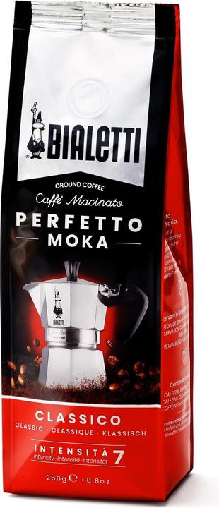 Produktbild Bialetti Bial Set MOKA 6 cups + 250g Perfetto Cl. | 0003545 (6 T.)