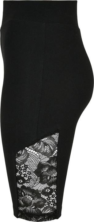 Actual product image Urban Classics Ladies High Waist Lace Inset Cycle Shorts - 16956 (M)