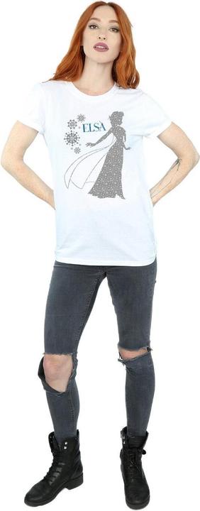 Image du produit Disney - T-shirt FROZEN ELSA CHRISTMAS SILHOUETTE - Femme (M)