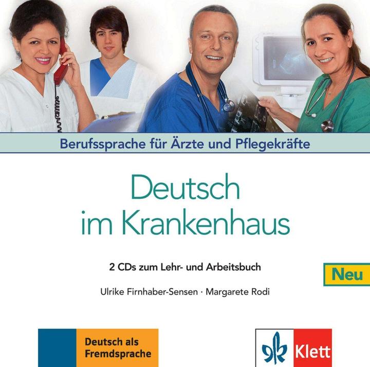 Actual product image Deutsch im Krankenhaus Neu 2CDs (German, Margret Rodi, Ulrike Firnhaber-Sensen, 2013)