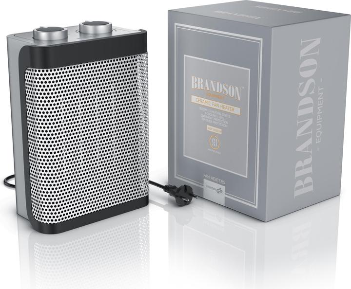 Actual product image Brandson Fan heater (1500 W)