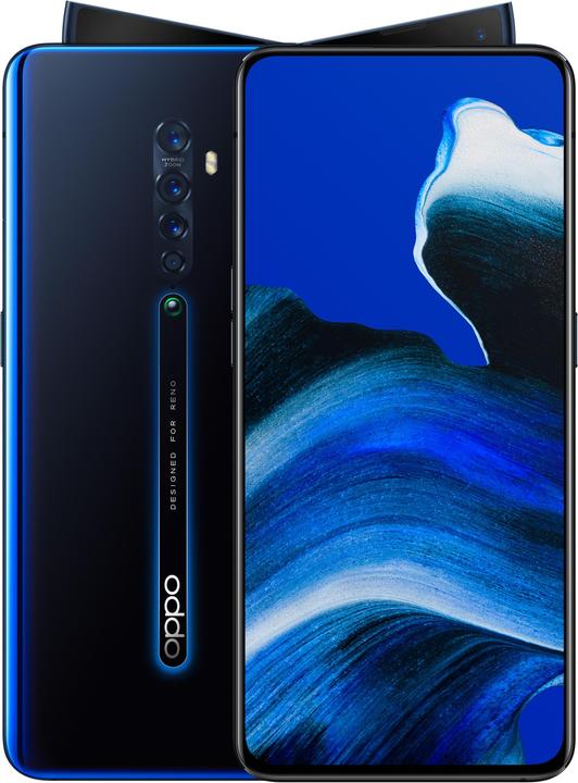 OPPO Reno 2 (256 GB, Luminous Black, 6.50", Hybrid Dual SIM, 48 Mpx, 4G)