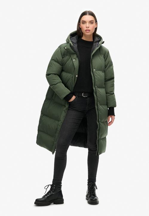 Produktbild Superdry STUDIOS LONGLINE DUVET COAT Dames Jas - Maat 16 (16)
