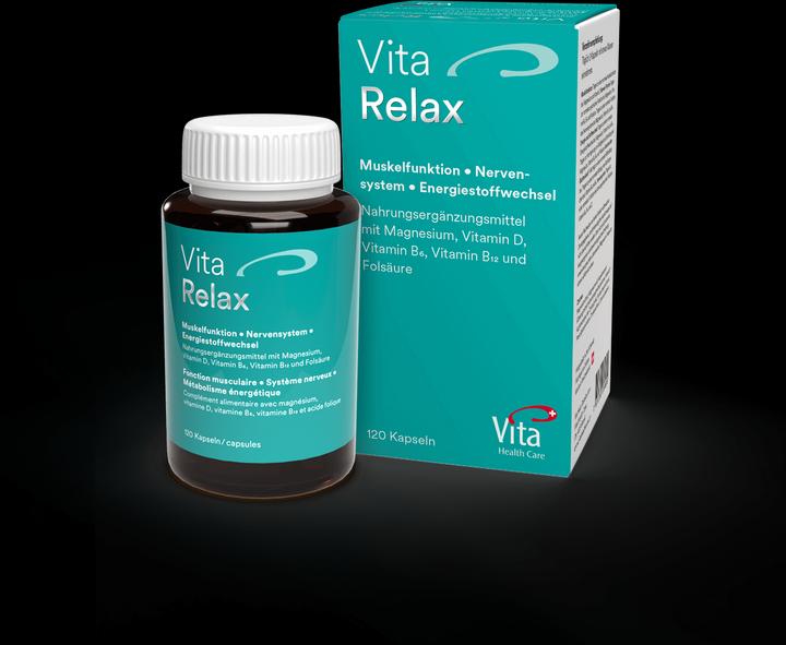 Produktbild Relax Vital Vita Relax Kapsel (120 Stück, Kapseln, 340 g)
