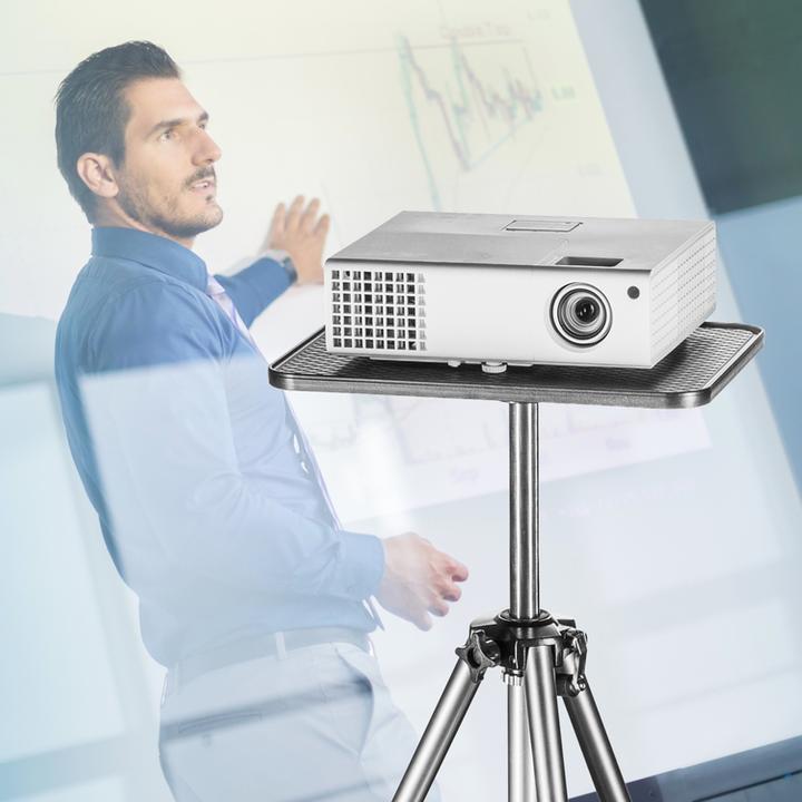 Image du produit Walimex Trépied d'ordinateur portable et plaque de projecteur (Métal, Matières plastiques)