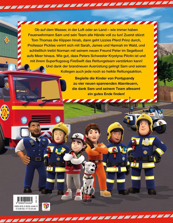 Produktbild Panini Feuerwehrmann Sam: Meine liebsten Feuerwehrgeschichten aus Pontypandy (Deutsch, Katrin Zuschlag, 2024)