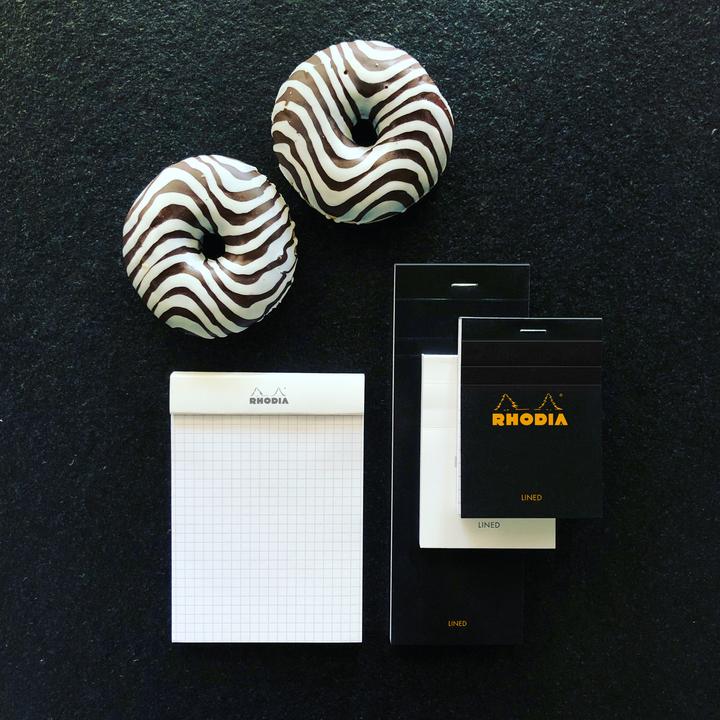Actual product image Rhodia Notepad (Special, Checked, Hardcover)