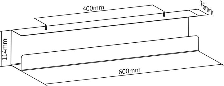 Produktbild InLine Kabelführungssystem (Kabelkanal, 60 cm)