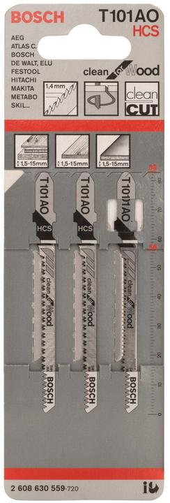 Image du produit Bosch Professional Zubehör Lame de scie sauteuse