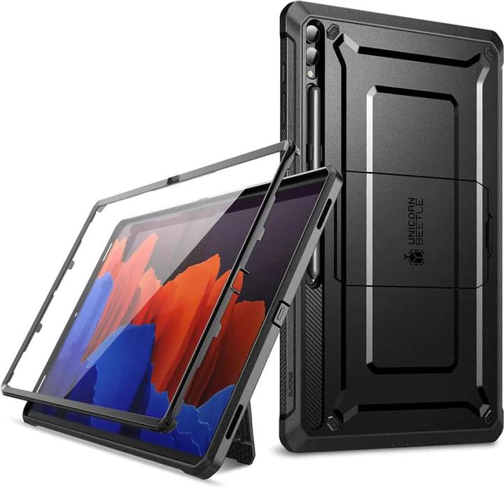 Supcase Unicorn Beetle Pro Tablethoes - Geschikt voor Samsung Galaxy Tab S9 Ultra - Met ingebouwde screenpro (Samsung Galaxy Tab S10 Ultra)