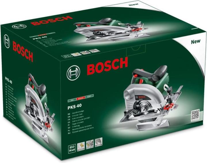 Produktbild Bosch Home & Garden Handkreissäge PKS 40, mit Kreissägeblatt Optiline Wood