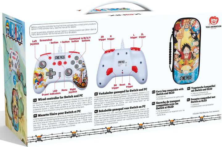 Produktbild Konix One Piece Gamer Pack (Switch Lite, Switch OLED, Switch)