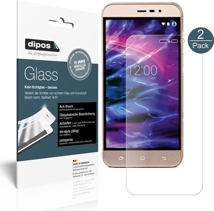 Produktbild Dipos Displayschutz Anti-Shock (1 Stück, Medion Life P5006)