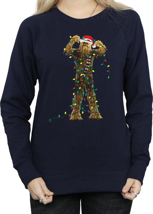 Image du produit Star Wars - Sweat CHEWBACCA CHRISTMAS LIGHTS - Femme (S)
