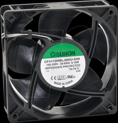 Actual product image Sunon DC fan 24V xx RoHS (60 mm, 1 x)