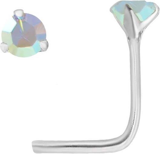 Immagine prodotto Bijouteria Piercing per naso (Argento 925, Vetro (di orologio))