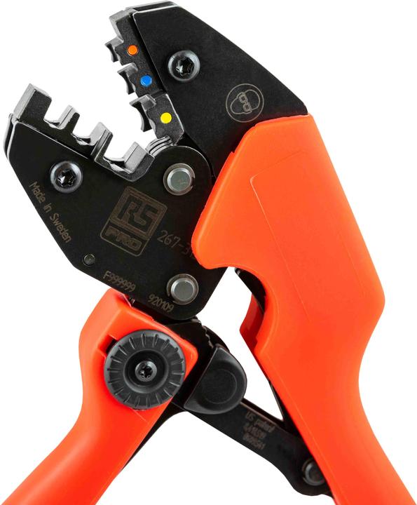 Immagine prodotto Rs Pro Pinza per crimpare a mano, terminali isolati, 255 mm (335 mm)