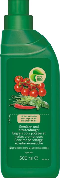 Migros-Bio Garden Engrais pour légumes et herbes aromatiques (0.50 l)