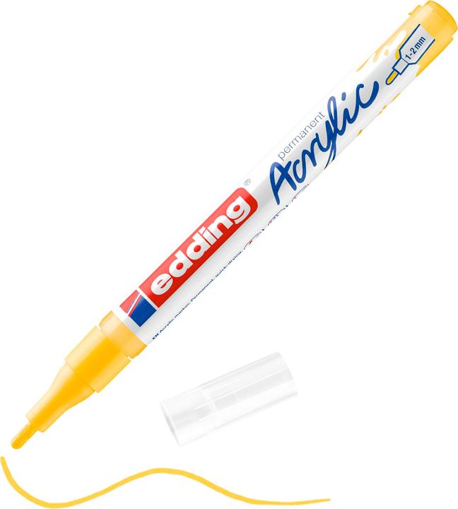 Actual product image Edding Acrylic marker 5300 Fine (Silver, 2 mm, 1 x)