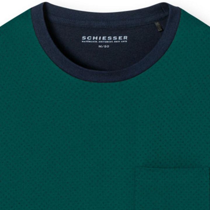 Actual product image Schiesser Essentials Nightwear Pyjamas Long Sleeve (M)