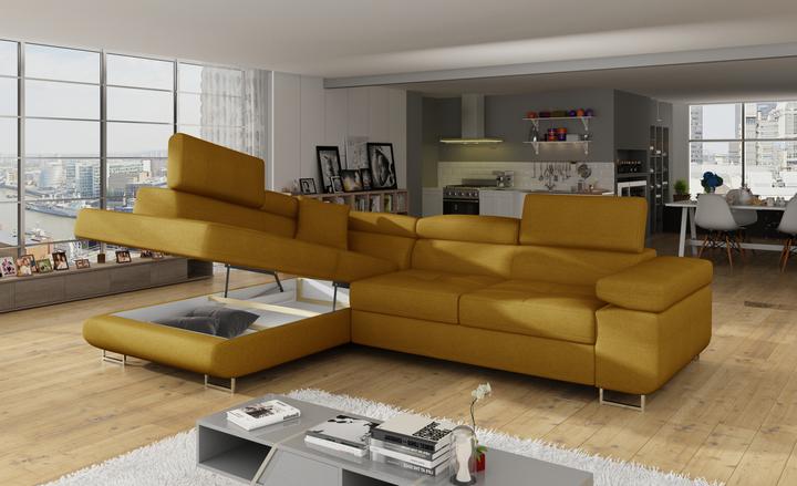 Actual product image ELTAP Anton (Corner sofa, 4-seater, Sofa bed)