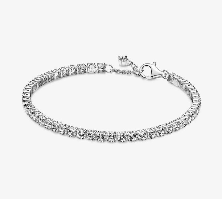 Image du produit Pandora Bracelet de tennis scintillant (18 cm, Argent sterling 925)