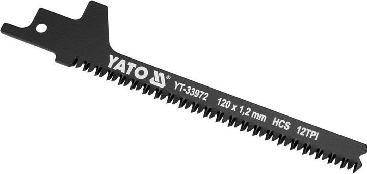 Actual product image Yato Blade HCS 120 mm 12T -Cutting circle