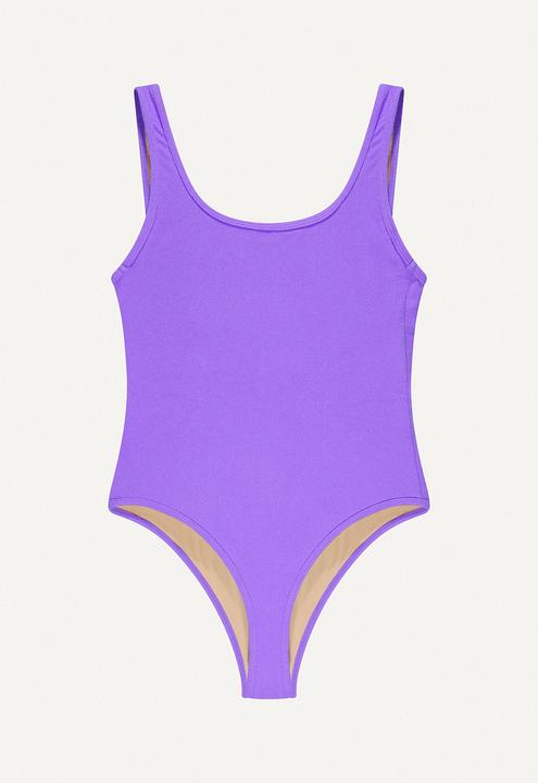 Purple towelling