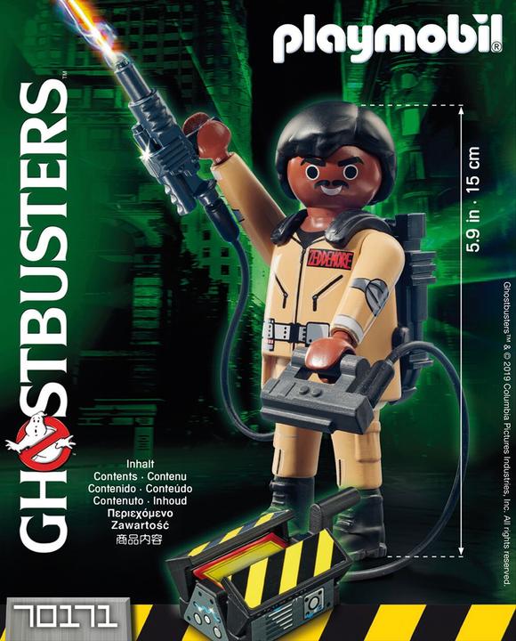 Image du produit Playmobil Ghostbusters Figurine de collection W. Zeddemore (70171, Playmobil Ghostbusters)