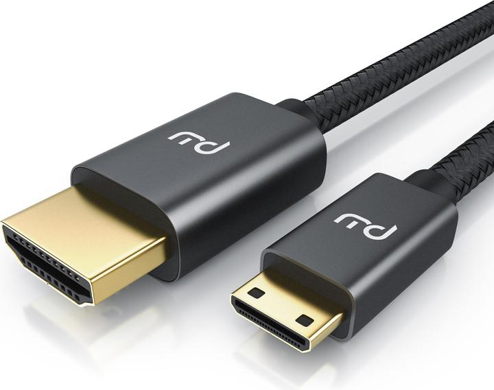 Produktbild Primewire Mini HDMI auf HDMI Kabel, Typ C auf Typ A, 4K miniHDMI Adapterkabel 3840 x 2160 @ 60 Hz, HDR, ARC (1.50 m, HDMI)