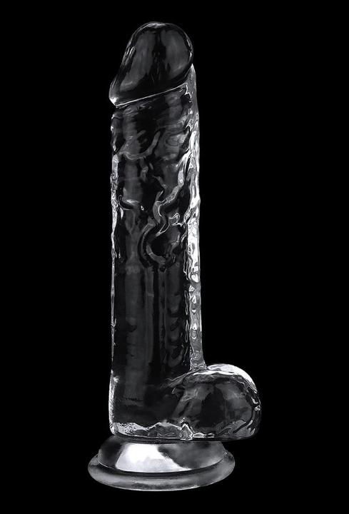 Actual product image Lovetoy Clear dildo