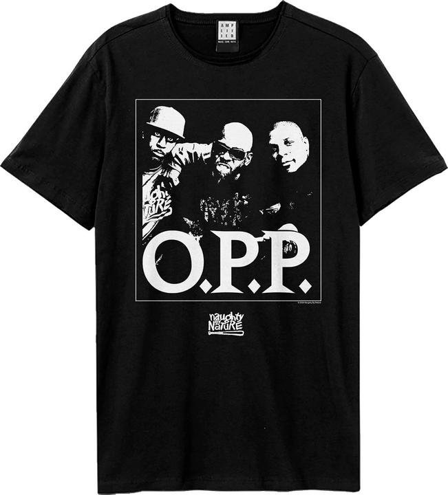 Immagine prodotto Amplified Hip Hop Hooray Maglietta Naughty By Nature Adulto Unisex (XL)