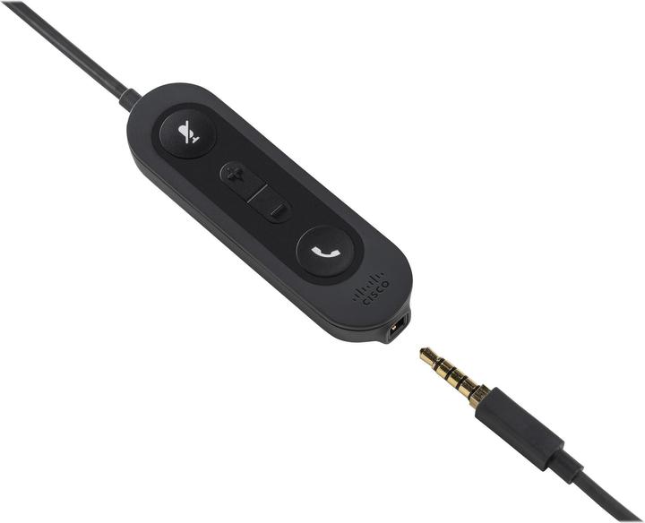 Image du produit Cisco CASQUE 521 WIRED SINGLE 3.5MM (Filaire, USB-A)