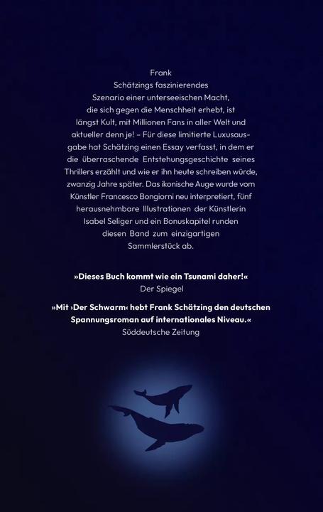 Immagine prodotto Der Schwarm (Tedesco, Frank Schätzing, 2023)