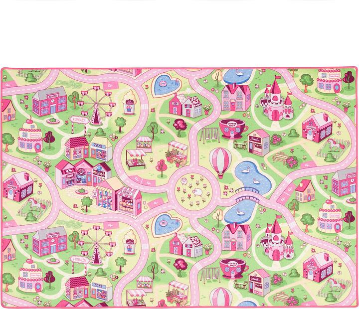 Produktbild Snapstyle Kinder Spiel Teppich Girls Village (200 x 300 cm)