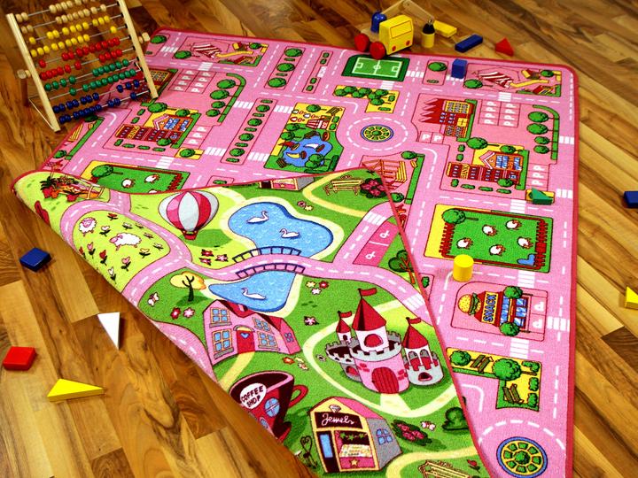 Produktbild Snapstyle Strassenteppich Beidseitig mit zwei Strassenlandschaften Girls (200 x 300 cm)