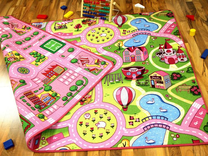 Produktbild Snapstyle Strassenteppich Beidseitig mit zwei Strassenlandschaften Girls (200 x 300 cm)