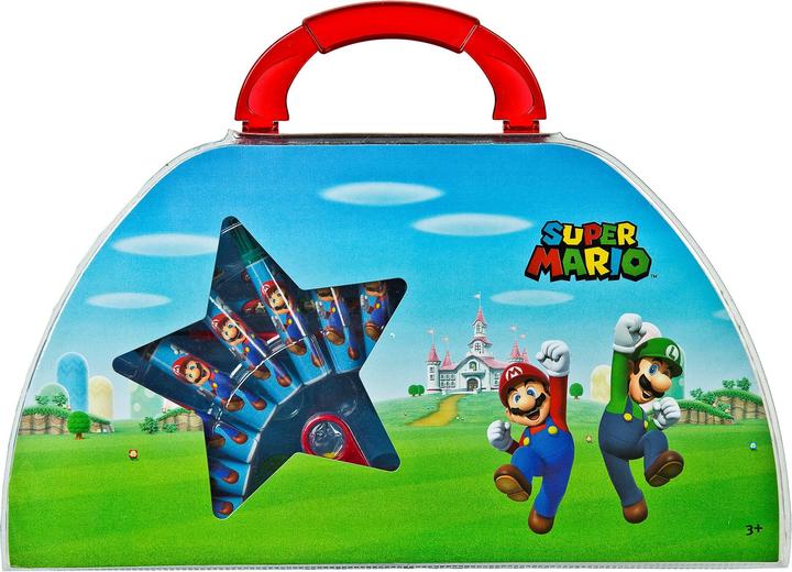 Image du produit NoName Mallette de coloriage Super Mario 51 pièces (Multicolore, 12 x)