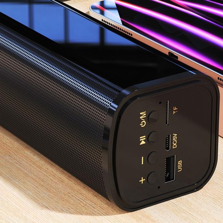 Produktbild Dudao Y2+ Bluetooth 5.0 speaker 2400 mAh - black (6 h)