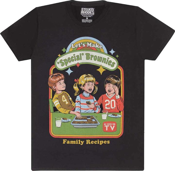 Produktbild Steven Rhodes Lets Make Special Brownies TShirt (M)