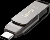 Actual product image Lexar JumpDrive Dual Drive D400 (128 GB, USB-C, USB-A)