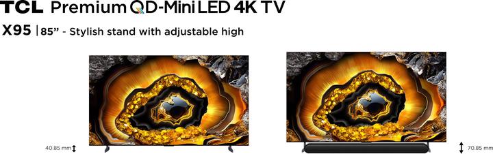 Image du produit TCL 85X955 (85", Mini-LED, LED, 4K, 2023)