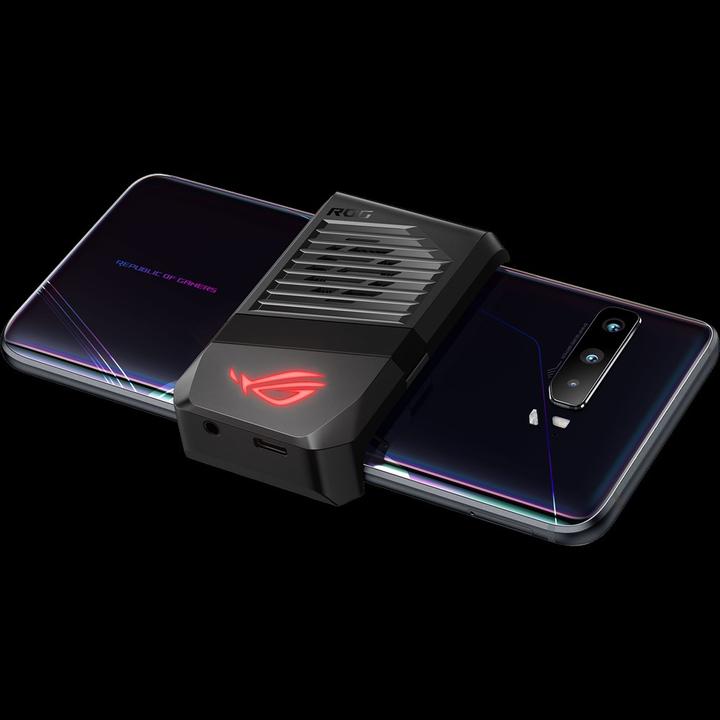 Actual product image ASUS ROG Phone 3 Strix (8GB) (256 GB, Black, 6.59", Dual SIM, 64 Mpx, 5G)