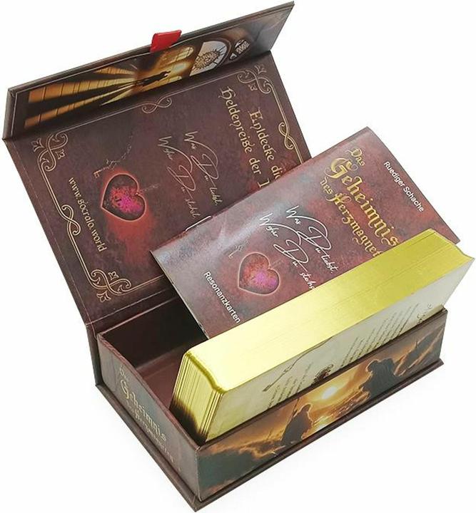 Actual product image Das Geheimnis des Herzmagneten Kartenset (German, Ruediger Chess, 2024)