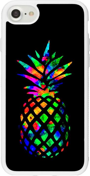 Image du produit PhoneLook Coque Silicone rigide blanc Ananas Multi-colors (Apple iPhone 7)
