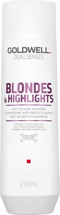 Goldwell Shampoo antigiallo Dualsenses Blondes & Highlights (250 ml, Shampoo liquido)