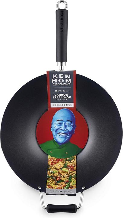 Produktbild Ken Hom Performance Wok (36 cm, Wok Pfanne, Stahl, Eisen)