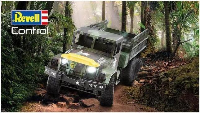 Produktbild Revell Lastwagen US Army Truck 6x6 1:16, RTR
