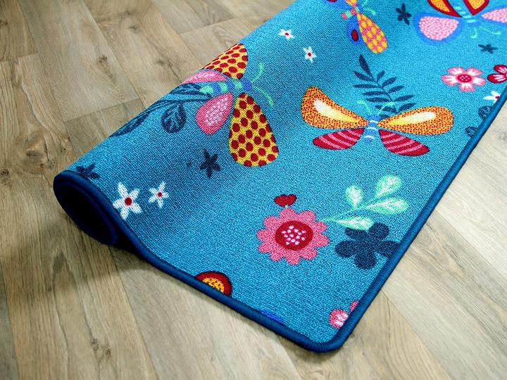 Immagine prodotto Snapstyle Bambini giocare tappeto farfalla (133 x 133 cm)